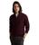 商品Ralph Lauren | Mesh-Knit Cotton 1/4 Zip Sweater颜色Aged Wine Heather
