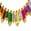 颜色: Gold Multi, ADORNIA | Rainbow Crystal Bar Pendant Necklace
