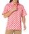 Lacoste | Short Sleeve Relaxed Fit Button-Down Shirt, 颜色Lighthouse Red/Reseda