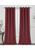 商品第9个颜色Monterey Red, GoodGram | GoodGram 2 Pack: Hotel Thermal Grommet 100% Blackout Curtains - 52 in. W x 84 in. L, Pink