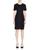 Tahari | Judianne Short Sleeve Fitted Sheath Dress - 100% Exclusive, 颜色Black