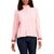 商品Tommy Hilfiger | Tommy Hilfiger Womens 1/4 Zip Knit Mock Turtleneck Sweater颜色Pink