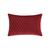 颜色: Crimson, J Queen New York | Grandeur Decorative Pillow, 20" x 20"