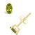 颜色: Gold, Macy's | Peridot (1/2 ct. t.w.) Stud Earrings in 14K White Gold or 14K Yellow Gold