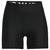 color Black/Black/Metallic Silver, Under Armour | Under Armour Heatgear Armour 5" Middy Shorts - Women's
