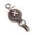 color X, Mio Marino | Retro Leather Alphabet Keychain