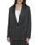 DKNY | Long Sleeve Two-Pocket Satin Blazer, 颜色Black