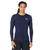 color Midnight Navy/White, Under Armour | Heatgear Armour Compression Long Sleeve
