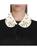 商品RED Valentino | Womens Embellished Tie Front Collar颜色avorio