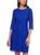 Kensie | Womens Lace Short Sheath Dress, 颜色cobalt