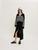 color Black / White, Maje | Cashmere and crochet sailor top