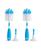 颜色: Blue, Munchkin | Bristle Bottle Brush, 2 Pack