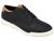 color Black Vegan Leather, Vance Co. | Aydon Casual Sneaker