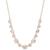 color Gold, Givenchy | Silver-Tone Pavé Disc & Blue Crystal Statement Necklace, 16" + 3" extender