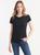 color Noir, Majestic | Deluxe Cotton Short Sleeve Crew Neck T-Shirt Blanc (White)