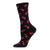 Memoi | Women's Cashmere Blend Crew Socks, 颜色Black