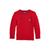 颜色: RL 2000 Red, Ralph Lauren | Polo Bear Cable-Knit Cotton Sweater (Toddler/Little Kid)