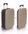 颜色: Medium Beige, Rollink | Flex VEGA 21"  Hardside Collapsible Carry-On Plus