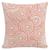 颜色: Coral, Cloth & Company | The Umbrella Swirl Outdoor Pillow in Coral, 18" x 18"
