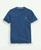 Brooks Brothers | Washed Supima® Cotton Logo Crewneck T-Shirt, 颜色Dark Denim Heather