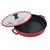 商品第2个颜色red, MASTERPAN | Stovetop Oven Grill Pan With Heat-In Steam-Out Lid, Non-Stick Cast Aluminum, 12"