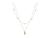color White Mix, Chan Luu | Pre-Layered Enamel Bead Necklace with Charm