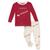 颜色: Natural Flying Santa, KicKee Pants | Long Sleeve Graphic Pajama Set (Big Kids)