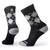 SmartWool | Smartwool Men's Everyday Diamond Jim Crew Sock, 颜色Black / Light Grey