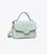 Tory Burch | Small Robinson Spazzolato Top-Handle Bag, 颜色SEABUBBLE