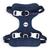 颜色: navy, THE LICKER STORE | Arlo Large Adjustable Soft Padded No Pull Pet Harness with 3 Buckles and 3 Leash Clips