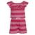 商品Nautica | Nautica Little Girls' Striped Knit Romper (4-7)颜色red rope