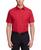颜色: Flame, Van Heusen | Poplin Solid Short-Sleeve Dress Shirt