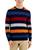 Club Room | Mens Merino Wool Blend Striped Pullover Sweater, 颜色navy blue