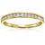 颜色: yellow, Vir Jewels | 1/5 cttw Classic Diamond Wedding Band 10K White or Yellow Gold Channel Set