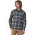 Patagonia | Organic Cotton MW Long-Sleeve Fjord Flannel Shirt - Men's, 颜色Fields/New Navy