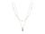 color Turquoise Mix, Chan Luu | Pre-Layered Enamel Bead Necklace with Charm