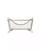 颜色: Gold-tone, Spectrum | Diversified Ashley Stackable Wire Basket with Raised Feet and Looped Handles, Small