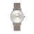 Swarovski | Sophie & Freda Savannah Mesh Bracelet Watch With Swarovski Crystals, 颜色Grey