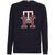 商品Tommy Hilfiger | Men's Lux Embroidered Monogram Graphic Long-Sleeve T-Shirt颜色Desert Sky