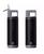 颜色: Black, GROSCHE | Alpine Flip 'N Sip Insulated, Leakproof Water Bottle with Straw, 20 OZ, 2pk