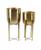 颜色: Gold-tone, Rosemary Lane | Bucket Planter with Stand, Set of 2