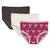 KicKee Pants | Print Underwear Set 3-Pack (Little Kids/Big Kids), 颜色Midnight Foil Constellations/Natural/Berry Ski Birds