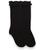 颜色: Black, Jefferies Socks | Little Girls Ruffle Knee High Socks 1 Pack