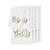 颜色: White, Linum Home Textiles | Turkish Cotton Serenity 8-Pc. Embellished Towel Set