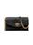 color BLACK, Tory Burch | Kira Chevron Leather Wallet-On-Chain