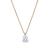 颜色: yellow, LuvMyJewelry | Pear Perfection 14K Gold Lab Grown Diamond Necklace - 0.75 ct