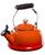 颜色: Flame, Le Creuset | 1.7 Quart Enamel on Steel Whistling Tea Kettle