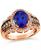 颜色: Rose Gold, Le Vian | Blueberry Tanzanite (2-1/2 ct. t.w.) & Diamond (5/8 ct. t.w.) Halo Statement Ring in 14k White Gold (Also Available in 14K Rose Gold or 14k Yellow Gold)