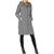 商品第1个颜色Carbon, Cole Haan | Cole Haan Women's Quilted Mid-Length Down Puffer Coat with Attached Hood