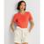商品Ralph Lauren | Women's Soft Jersey Tee颜色Hyannis Port Orange